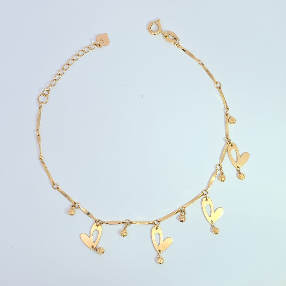 18K bracelet 3.20g