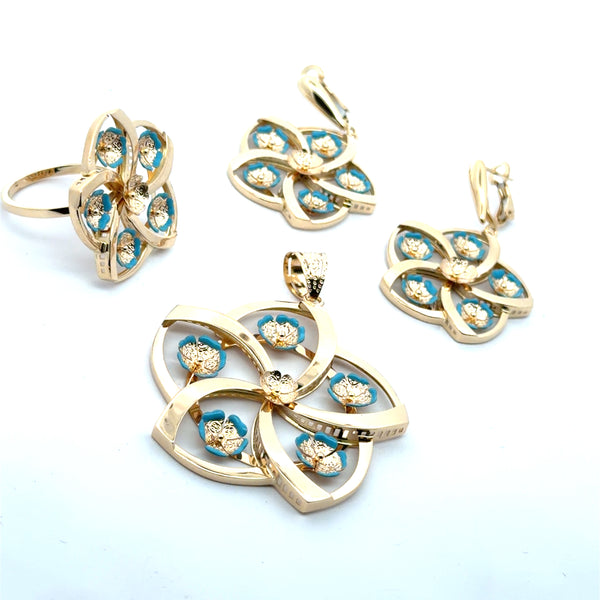 18K Half Set